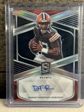 Dorian Thompson-Robinson #SIG-DTR /199 AUTO Prizm - 2024 Panini Spectra
