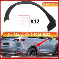 Rear Passenger RH Side Fender Opening Wheel Arch Trim For Mazda CX-9 2016-2022