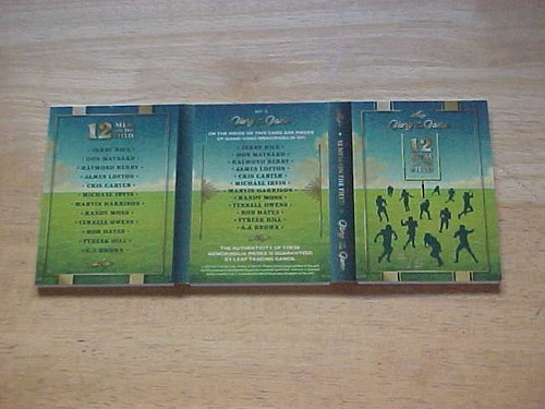 2025 Glory Of The Game 12 Piece JERSEY RELIC 2/5 MOSTLY HOF'ers Rice Moss Irvin - Picture 5 of 7