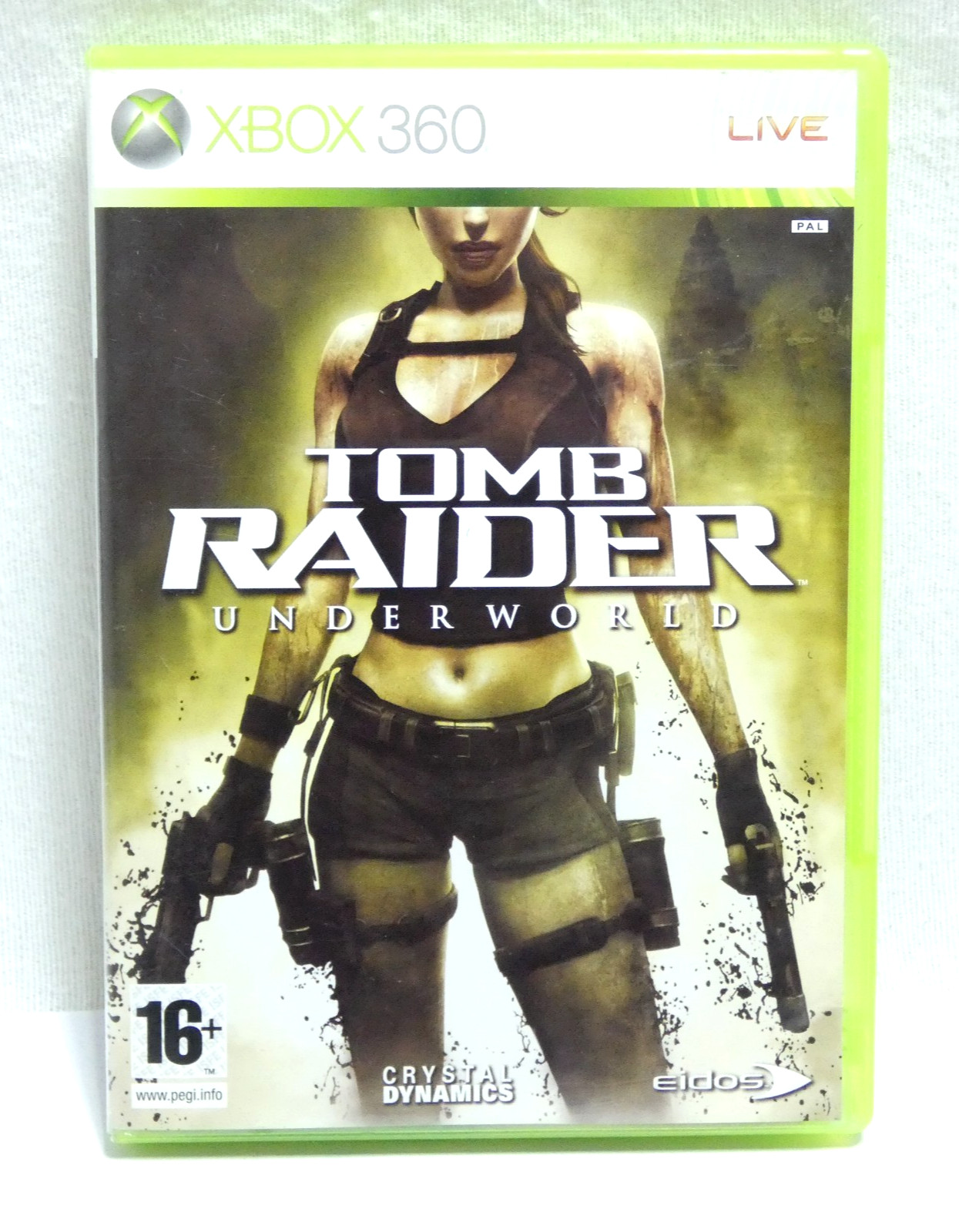 TOMB RAIDER UNDERWORLD JEU CONSOLE XBOX 360 COMPLET AVEC NOTICE FRA LARA CROFT