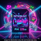 RetroBlast PlayStation PS1 128GB Micro-SD Raspberry Pi 4 Plug & Play