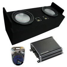 1983-2012 Ford Ranger Extended Cab Truck Harmony A122 Dual 12" Sub Box & CXA8001