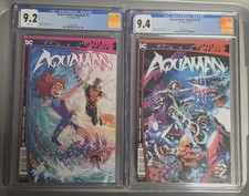 Aquaman: Future State #1 CGC Graded 9.2 and Future State #2 CGC Graded 9.4 MINT-