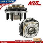 Front Wheel Hub and Bearing Assembly 4WD For 2017-2022 Ford F-350 Super Duty 2PC