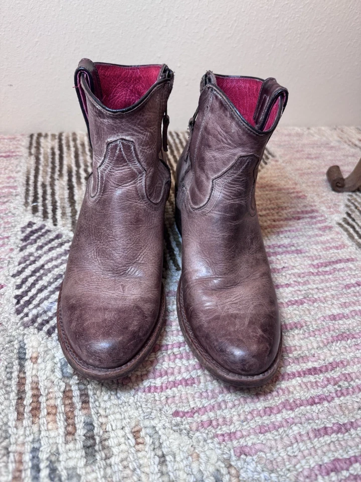 Botas cortas Macie Bean Distressed Look 7M Foto 3 de 4