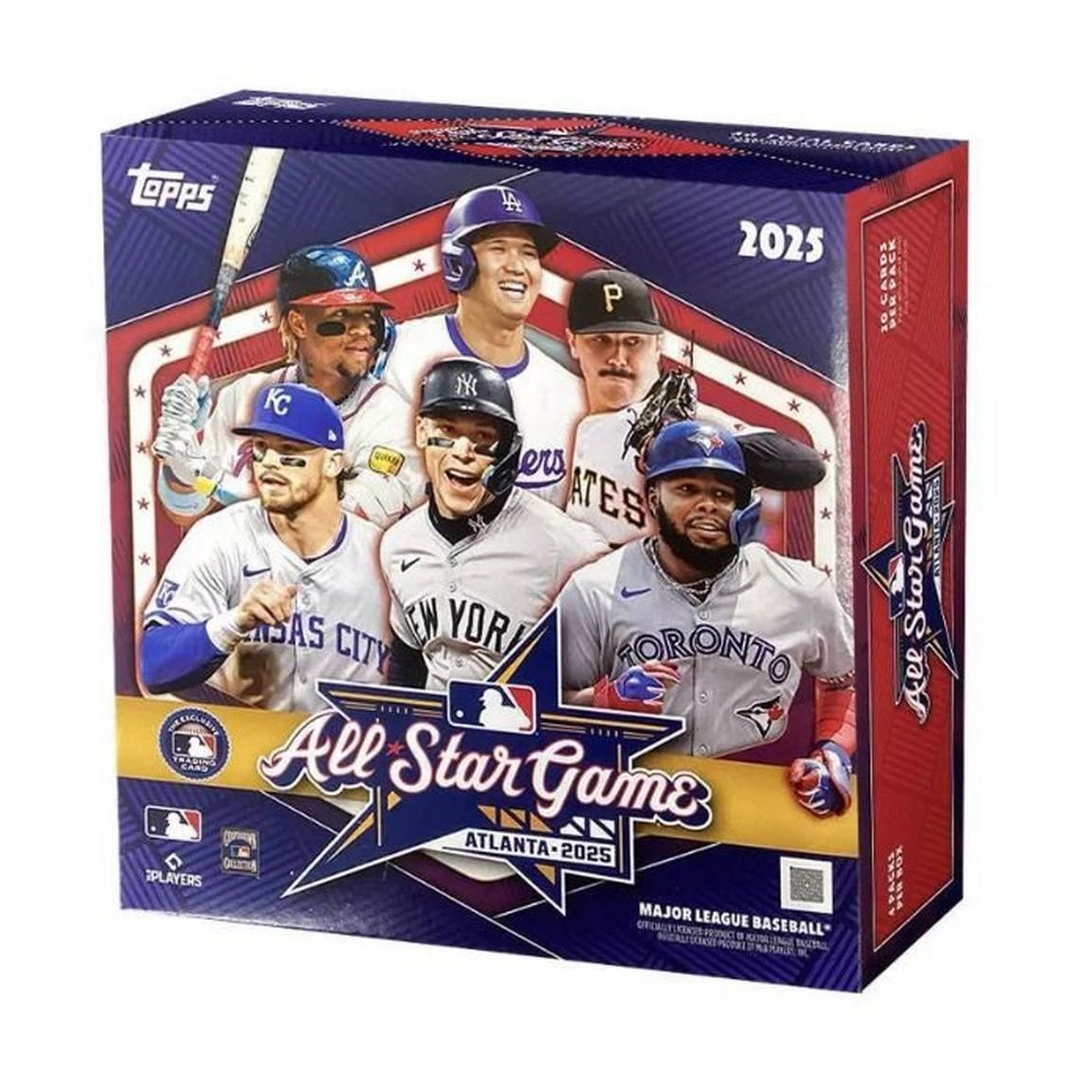 2025 TOPPS All-Star Game ASG MEGA BOX (80 cards) MLB