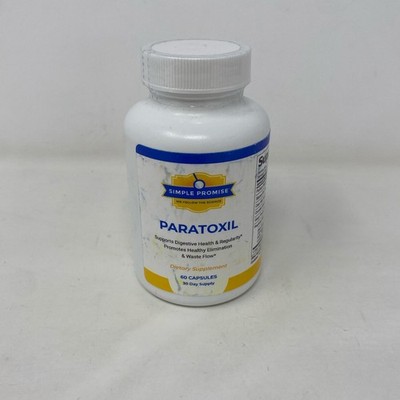 Simple Promise Paratoxil Daily Gut Cleanse - 60 Capsules
