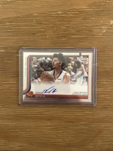2025 Topps Chrome Koby Brea Chrome Rookie Autographs (RAW)