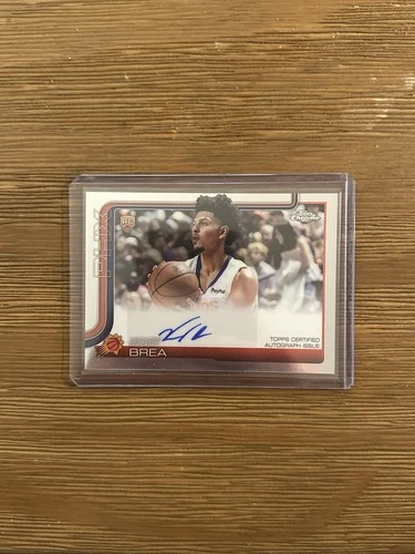 2025 Topps Chrome Koby Brea Chrome Rookie Autographs (RAW)