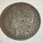 1883 Silver Morgan Dollar - no mint mark
