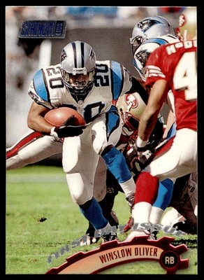 1997 Stadium Club Winslow Oliver #150 First Day Issue Carolina Panthers