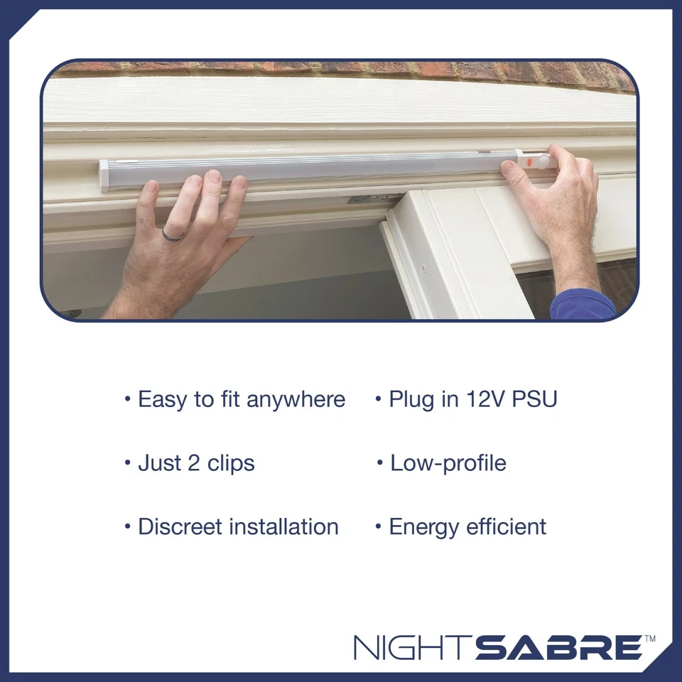 Discreet LED Security flood light with 9M PIR sensor 12v slim yet powerful - Image 2 of 4