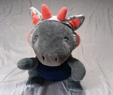 FAO Schwarz Glow Brights Plush with Lights and Sounds 13" DJ Dragon