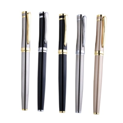 Quick-Drying 0.5mm Fine Point Pen Straight Liquid Gel Pen for Writing