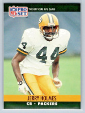 1990 Pro Set Series 2 Football - Jerry Holmes - Green Bay Packers - Base - #500