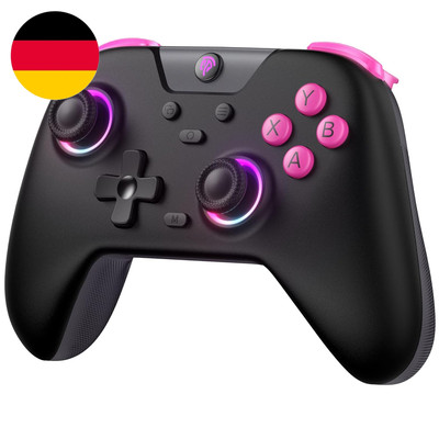 Easysmx X05 Controller PC Mit 7 Farbe RGB Licht, Controller PC Wireless Mit Hall