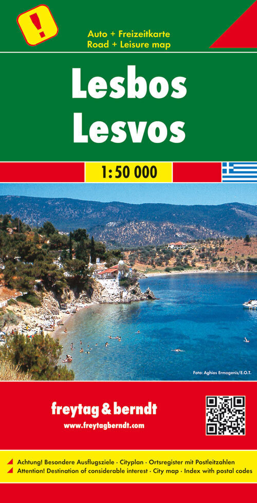 Thumbnail - Freytag & Berndt Autokarte Lesbos 1:50.000 | (land-)karte | Deutsch |