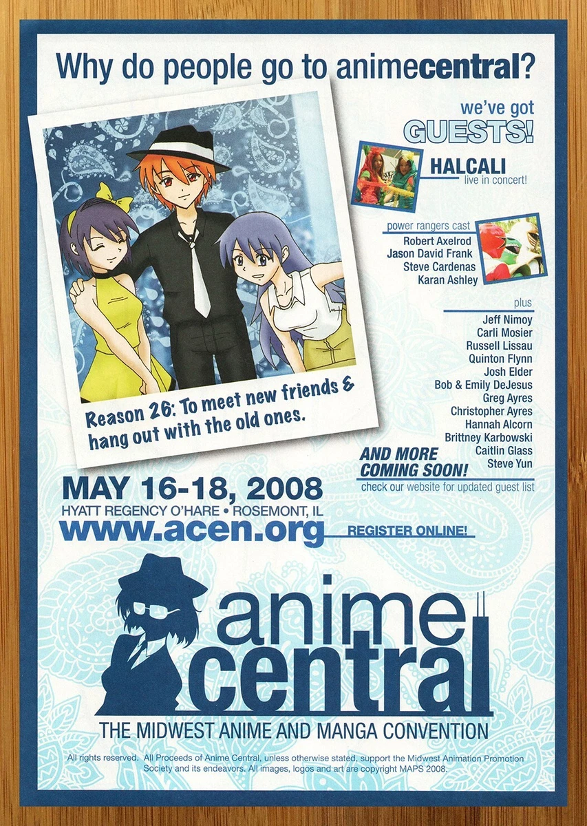 Top 120+ anime central 2022 tickets best ceg.edu.vn