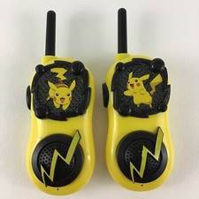 Pokemon Pikachu Walkie Talkies Two Way Radio Adventure Awaits Toy 2018 eKids