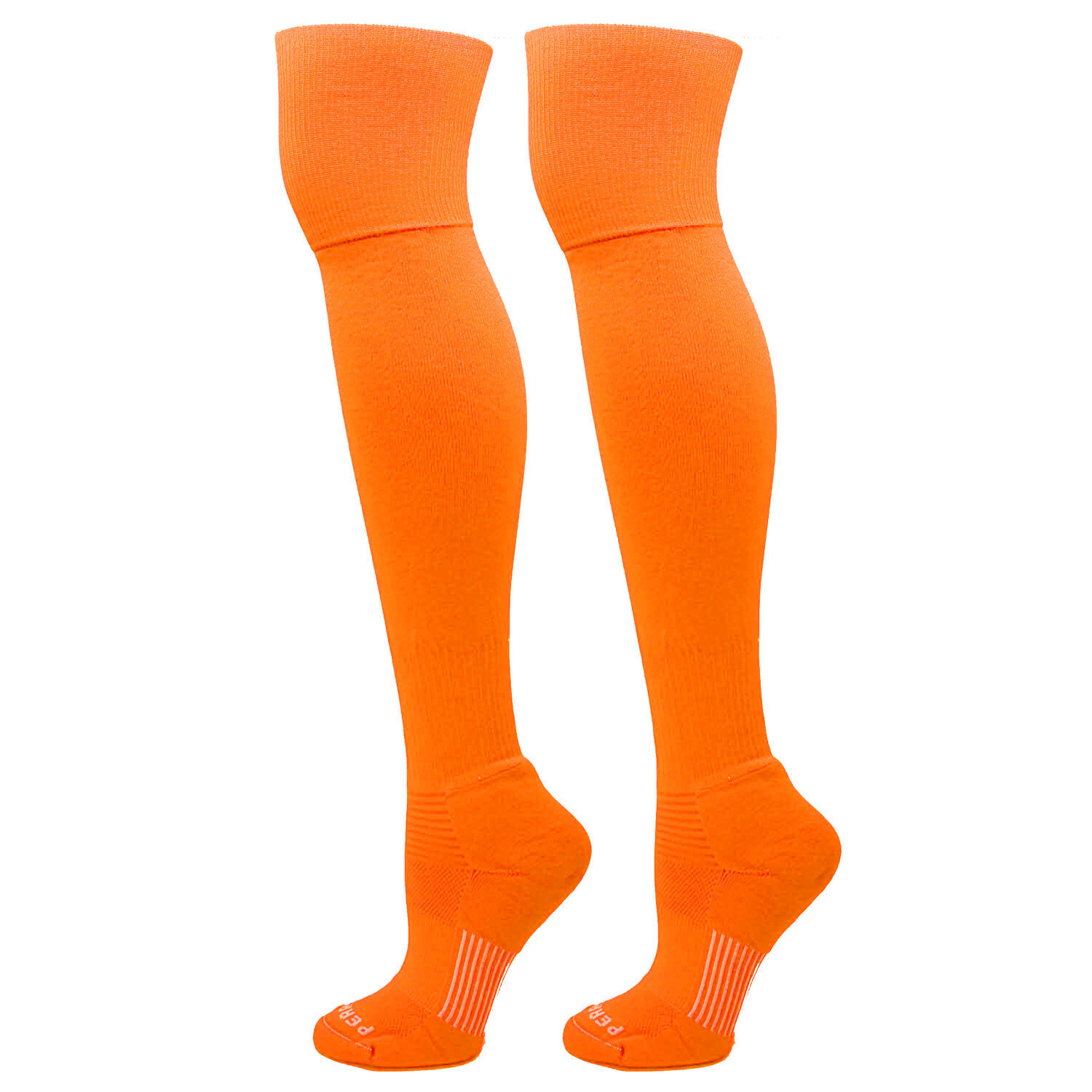 MK Socks Extreme Over the Knee Sports Socks - Neon Orange