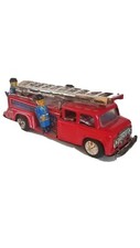 STI Tin Litho Friction Fire Truck Very Clean