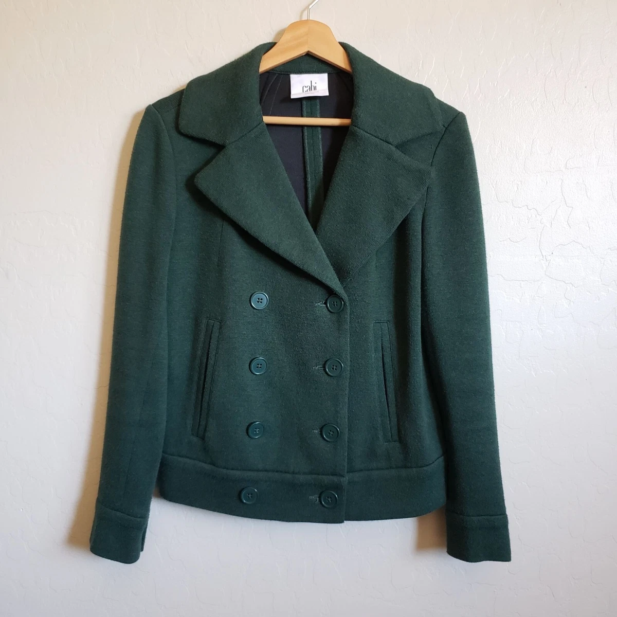 Emerald top green peacoat