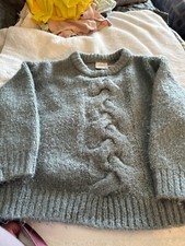 Zara Gray Child  s Sweater Size 2-3 Unisex