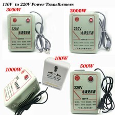 100W 500W 1000W 2000W 3000W 110V to 220V Transformer Step-up transform Converter