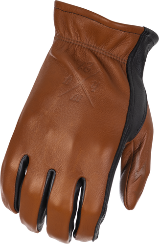 HIGHWAY 21 Louie Gloves, Black/Tan, X-Small