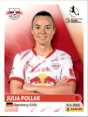 Panini Frauen Bundesliga Sticker 24/25 - 249 - Julia Pollak - RB Leipzig