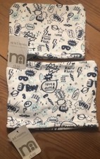 Mothercare 2 Baby Boys Super Heroes Pow Crash Boom Hats New 0-3  3-6 Months