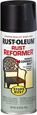 Rust-Oleum 215215 Stops Rust 10.25oz Spray, Black, Rust Reformer, 2Pack