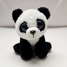 TY Beanie Boos- Baboo the Panda Bear 8in 2019 Plush Stuffed Animal Toy 