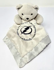 Tampa Bay Lightning Hockey Baby Lovey Soft Plush Infant Security Blanket