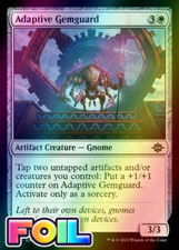 x1 Adaptive Gemguard LCI MTG 3 FOIL COMMON M/NM 1x