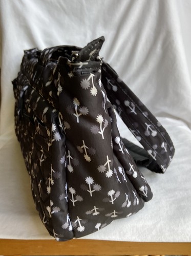 Lug Black/Gray Streetcar Shoulder Handbag Purse Tote READ DESCRIPTION - Picture 4 of 12