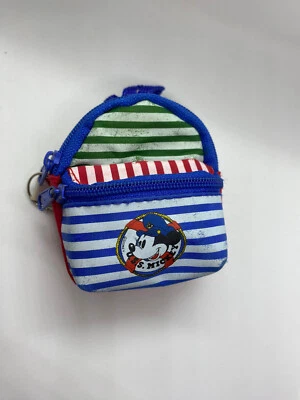 Mini Sac à Dos Porte-Monnaie Disney Mickey - Collection Fin des Années 1990 - Photo 1/4