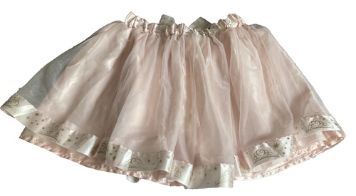 Disney Parks Light Pink Satin Sheer Overlay Tutu Girl's Large 10/12 - Picture 3 of 9
