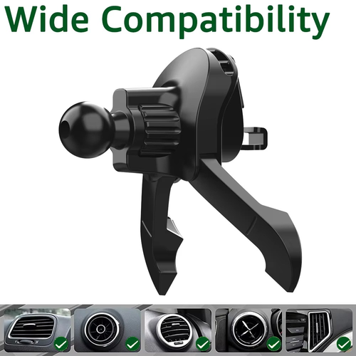17mm Ball Head Car Air Vent Clip for Car Phone Holder Mount For Universal Car - Picture 3 of 7