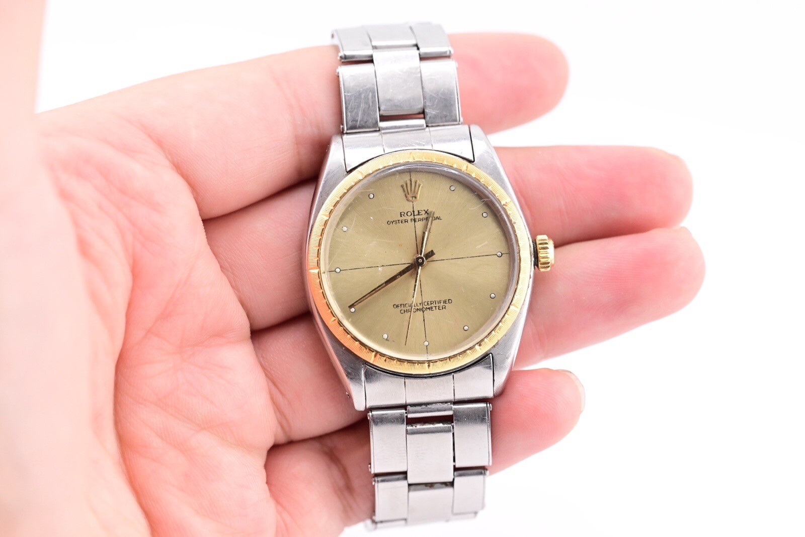 1965 Rolex Ref 1008 Zephyr Oyster Perpetual Watch eBay