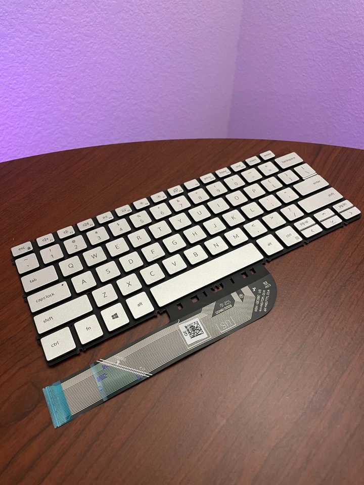 全新戴尔 Inspiron 7490 7391 二合一笔记本电脑背光键盘 0XKGG 2RVRV — 第 3/4 张图片