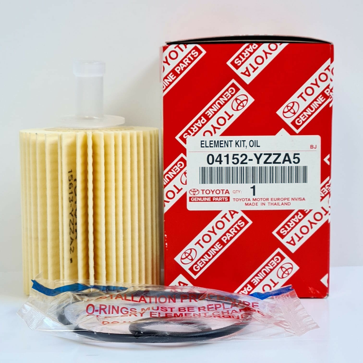 GENUINE TOYOTA RAV4 OIL FILTER FOR DIESEL ENGINES D4D 2.2L & 2.0L