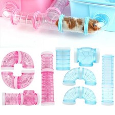 8pcs Hamster Tunnel DIY External Pipe Pet Sports Pipeline Assembly Playing Set