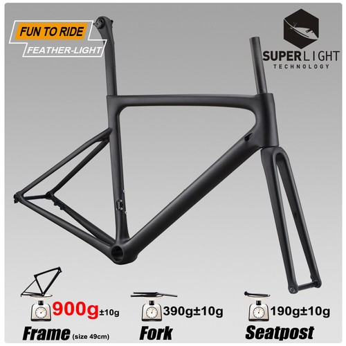 AIRWOLF T1100 Carbon Rennrad Rahmen Road Bike Leichtgewicht 700c Scheibenbremse - Bild 6 von 18