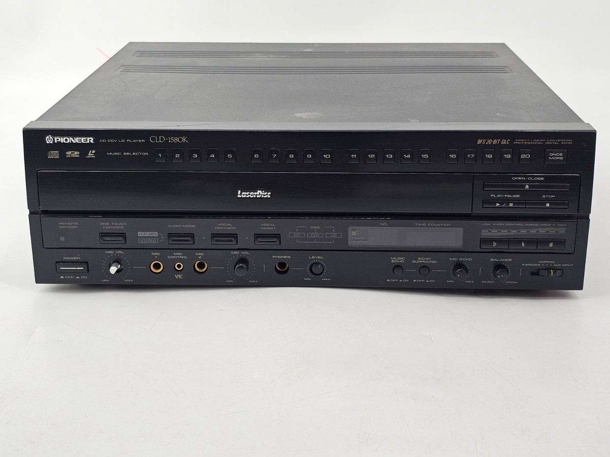 Pioneer CLD-1580K - Laser Disc / CD Turns On | eBay