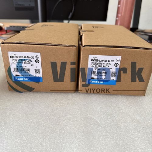 REXROTH MSM019B-0300-NN-M0-CH0 SERVOMOTOR AC 100W NUEVO - Imagen 1 de 5