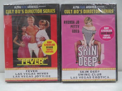 RAY DENNIS STECKLER ''FEVER'' and ''SKIN DEEP'' TRIPLE FEATURE DVD 2 PACK-!-(2PC104)