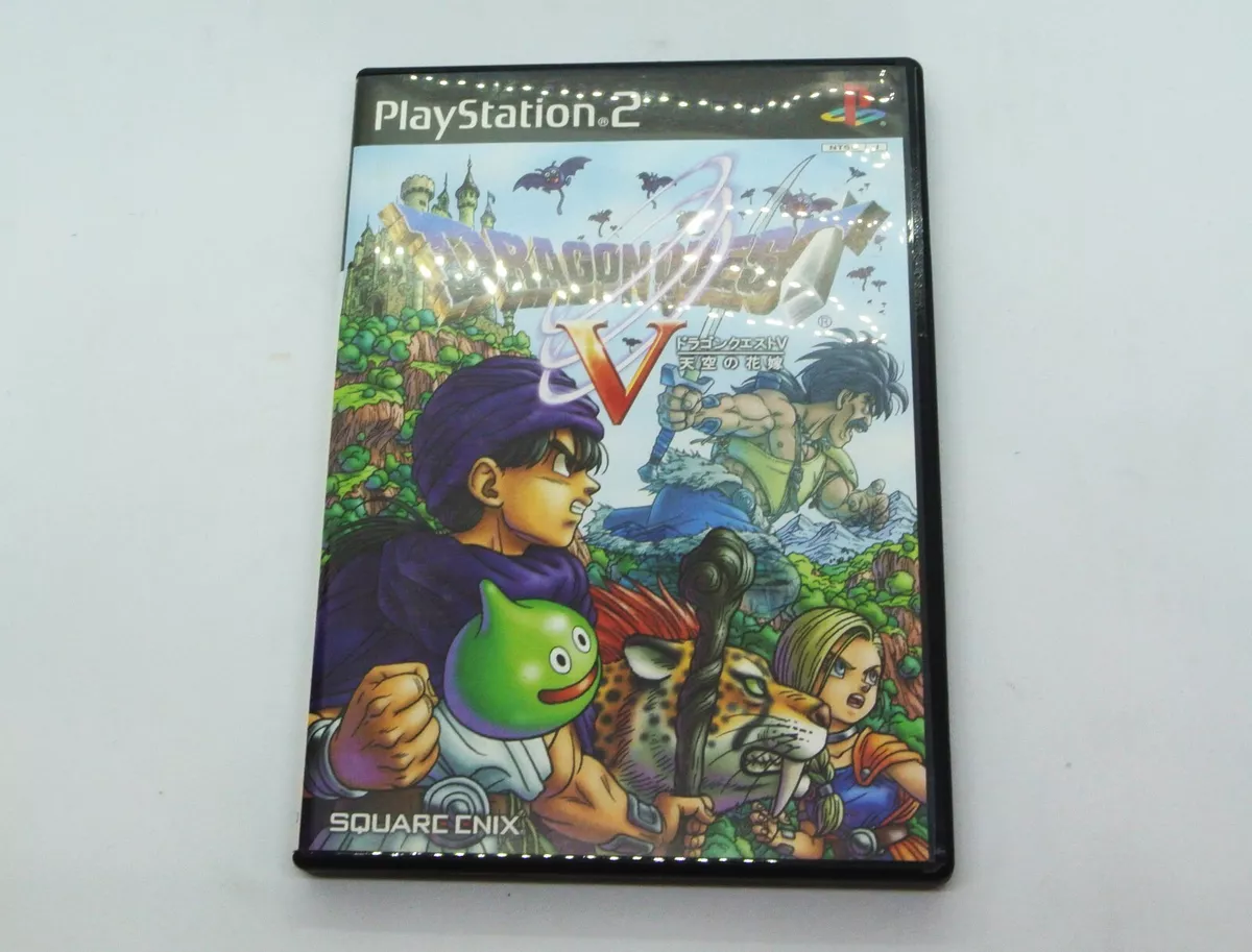 PS2 Dragon Quest 5 V Playstation 2 Japanese Video Game From Japan