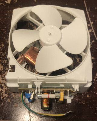 Criterion Microwave Fan motor assembly  board & blade Galanz 20181224c B5706704