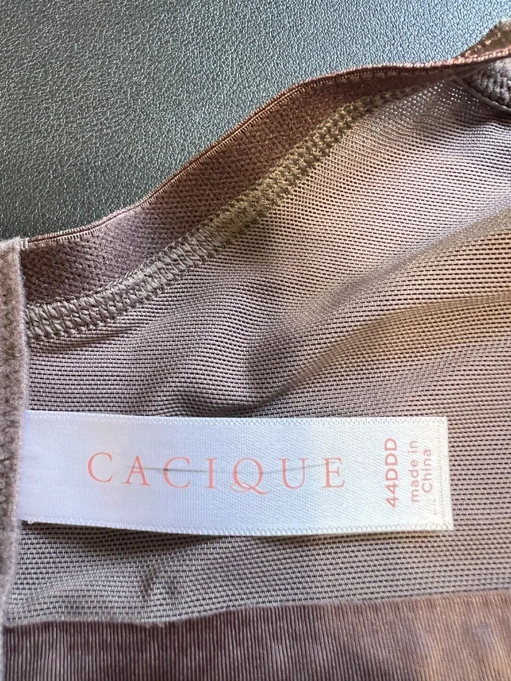 Sujetador Cacique para mujer 44ddd rosa púrpura cobertura completa alambre ligeramente forrado NUEVO Foto 2 de 4